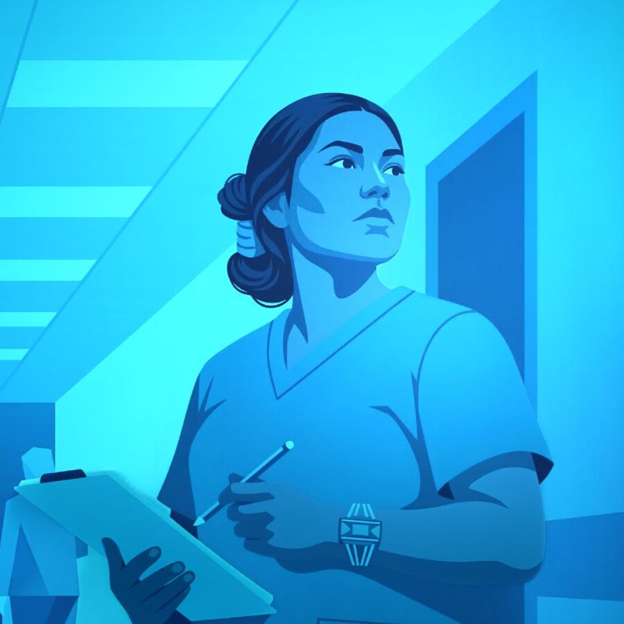 Ellsworth medical staffing travel nurse in Indian Country